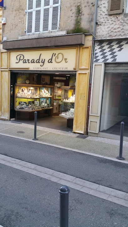 Bijouterie Parady d'Or, Bijoutier à Beaurepaire