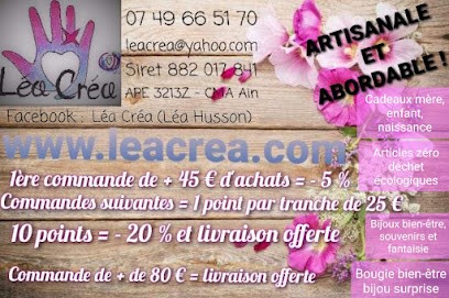 Léa Créa, Bijouterie Fantaisie à Boissey